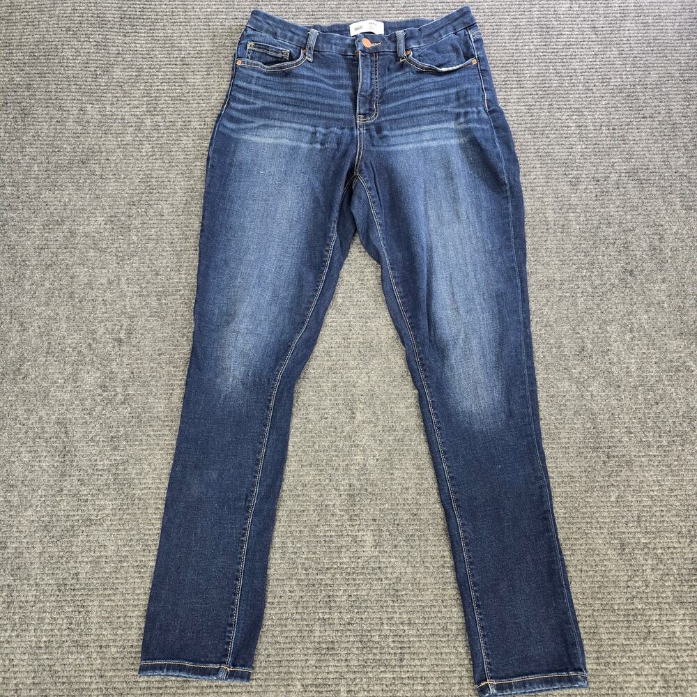 BKE Gabby Jeans Womens 28x31 Blue Curvy Fit High Rise Skinny Stretch Denim